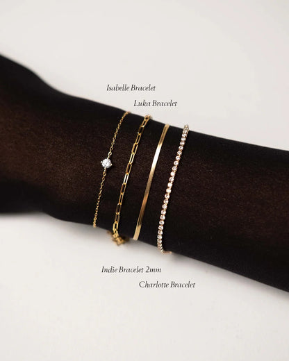 Charlotte Bracelet - Gold - AYUNA