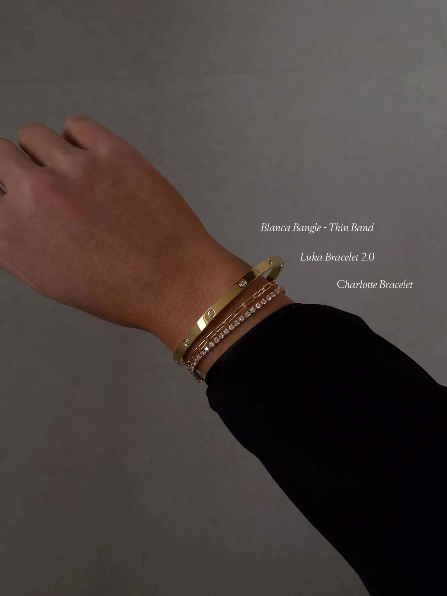 Charlotte Bracelet - Gold - AYUNA