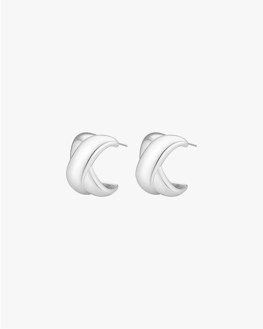 Chelsea Hoops - Silver - AYUNA