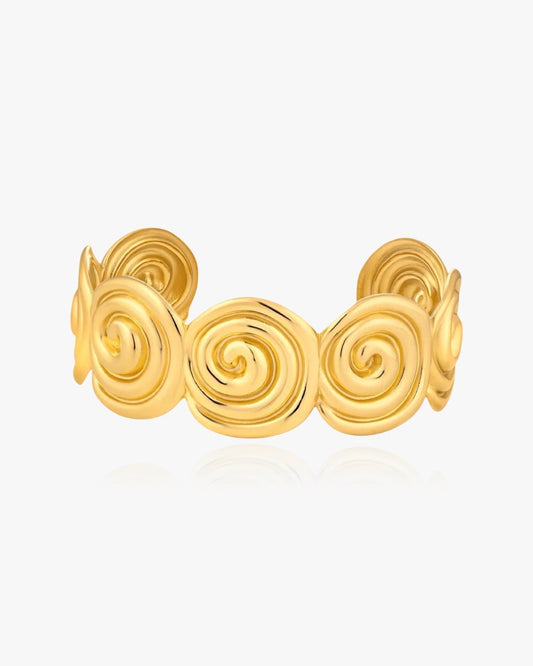 Chunky Spiral Wrap Bracelet - AYUNA