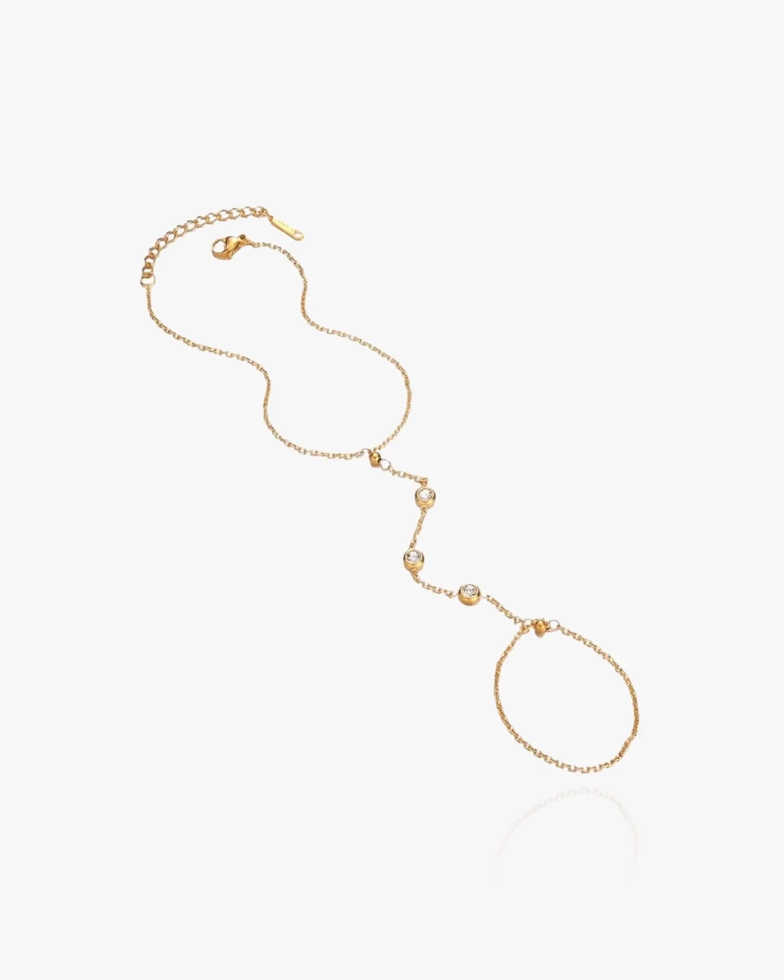 Crystals Hand Chain - AYUNA
