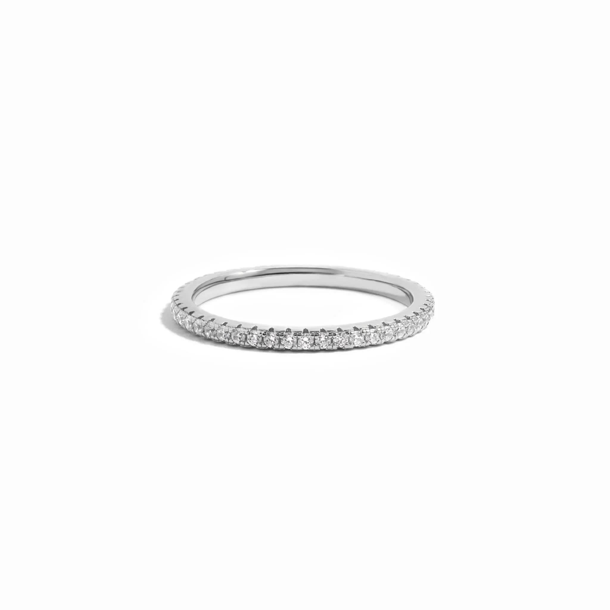 CZ Eternity Ring - AYUNA