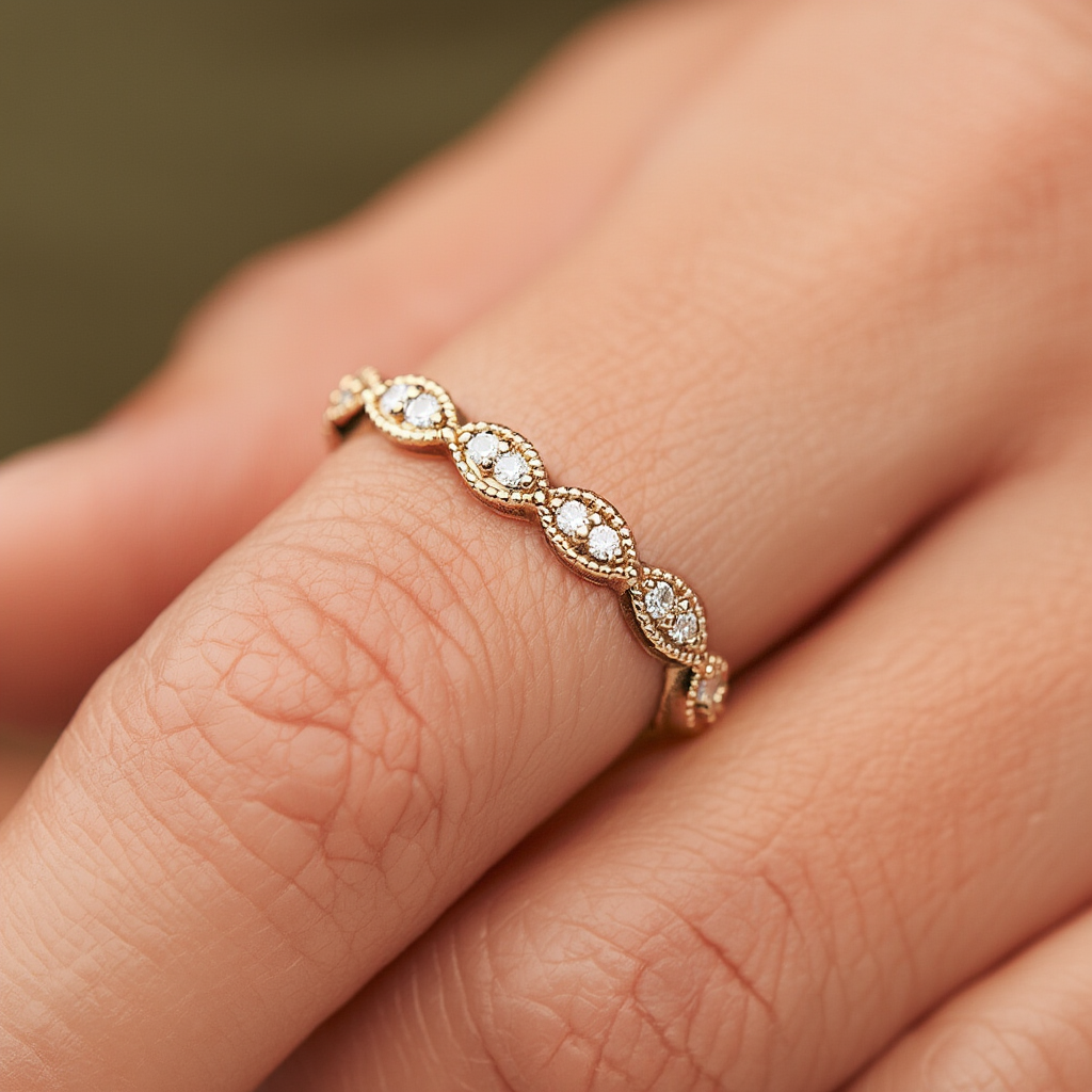 Diamond Stacking Ring