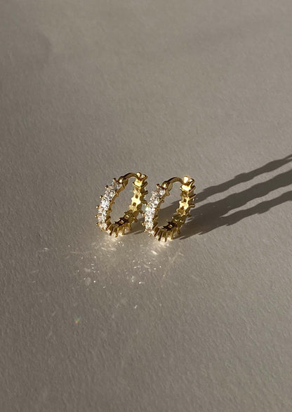 Dahlia Hoops - Gold - AYUNA