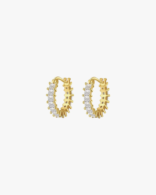 Dahlia Hoops - Gold - AYUNA