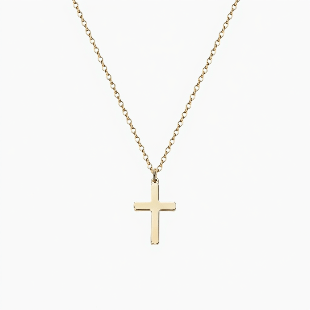 Dainty Cross Necklace - AYUNA