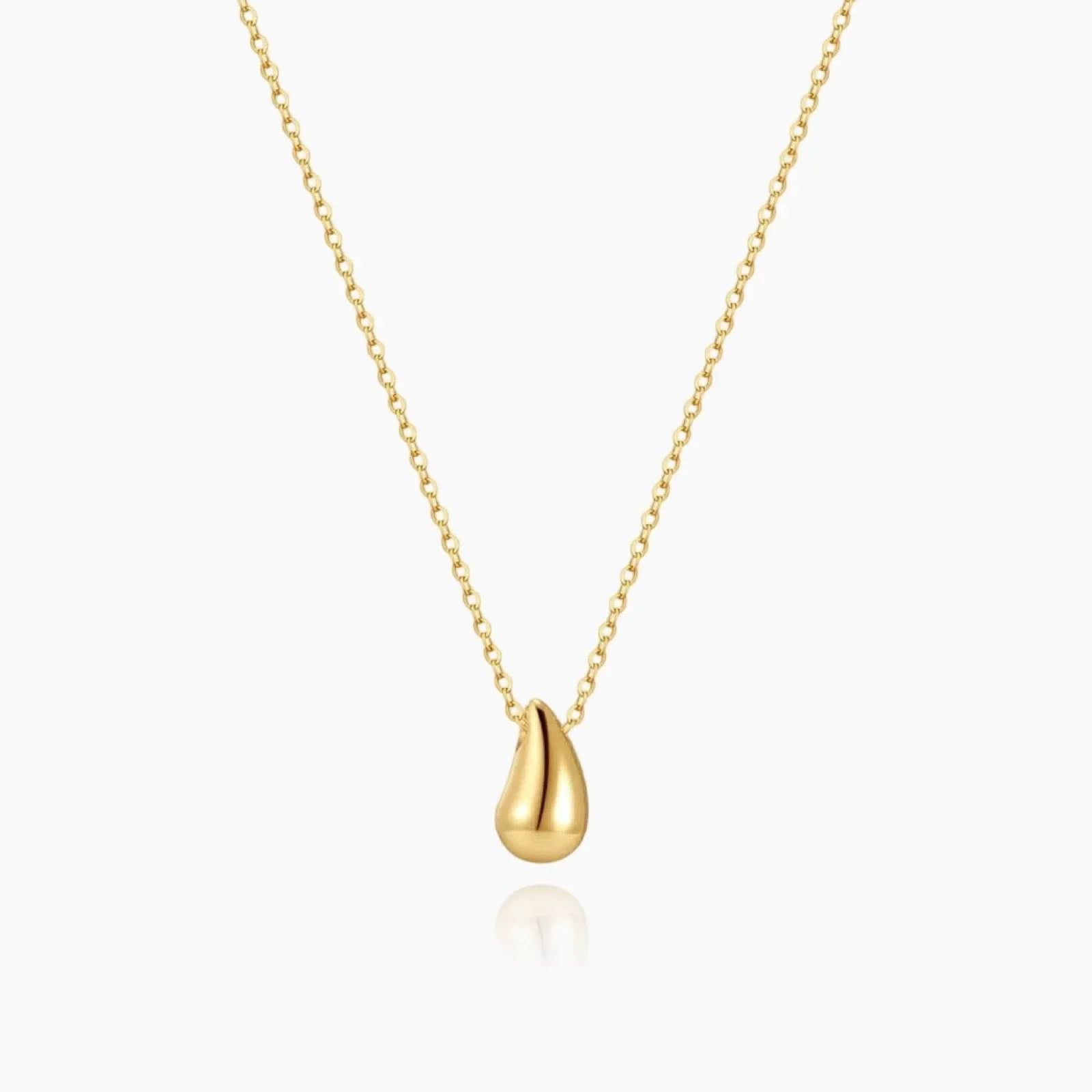 Dainty Droplet Necklace - AYUNA