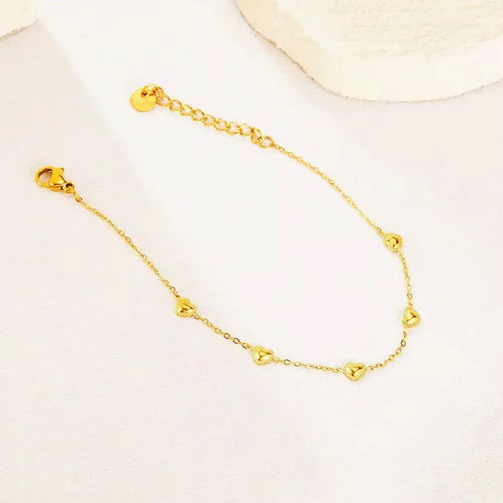 Dainty Heart Bracelet - AYUNA