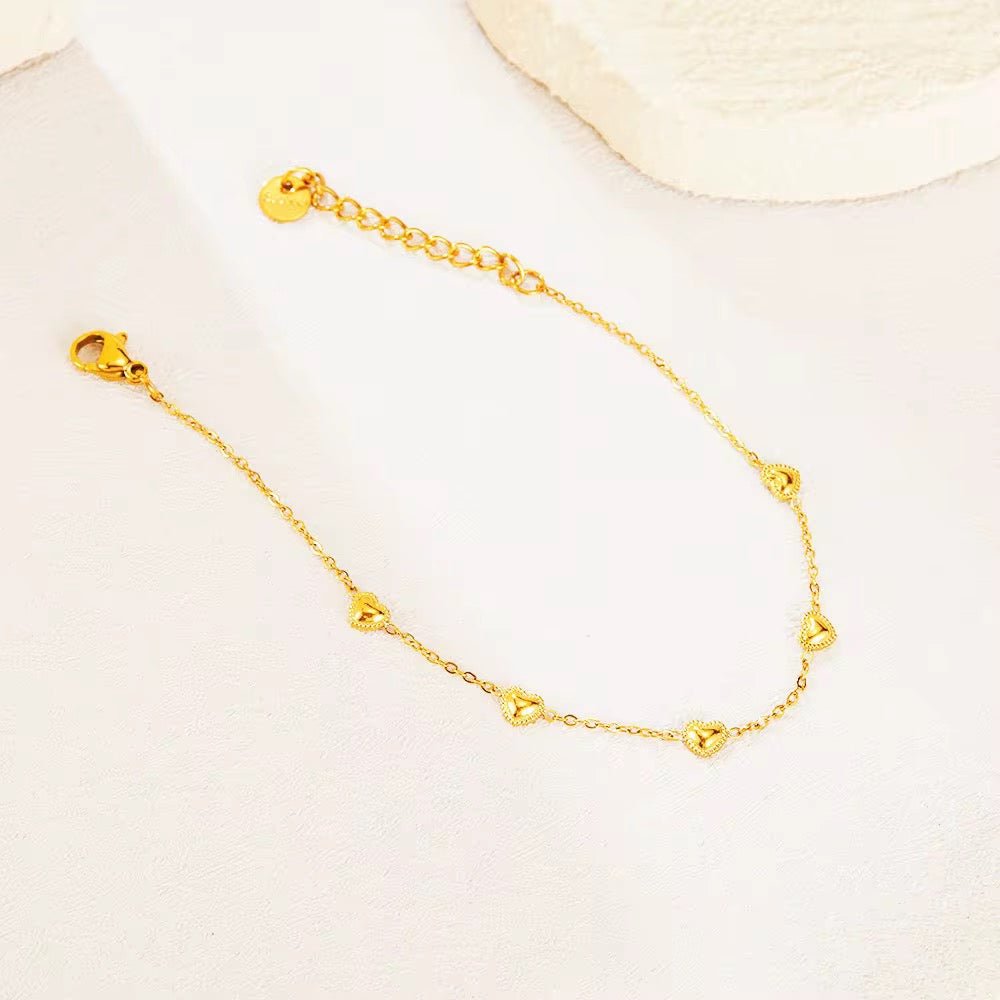 Dainty Heart Bracelet - AYUNA