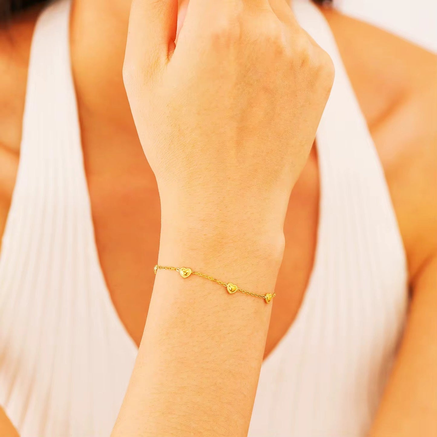 Dainty Heart Bracelet - AYUNA