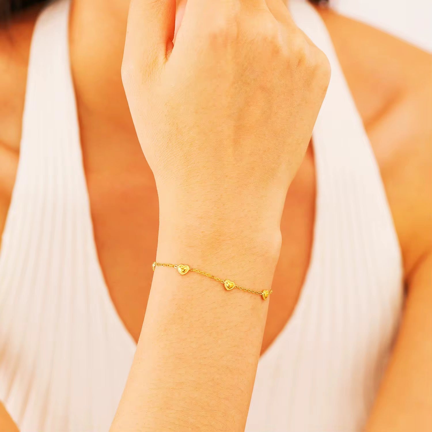 Dainty Heart Bracelet - AYUNA