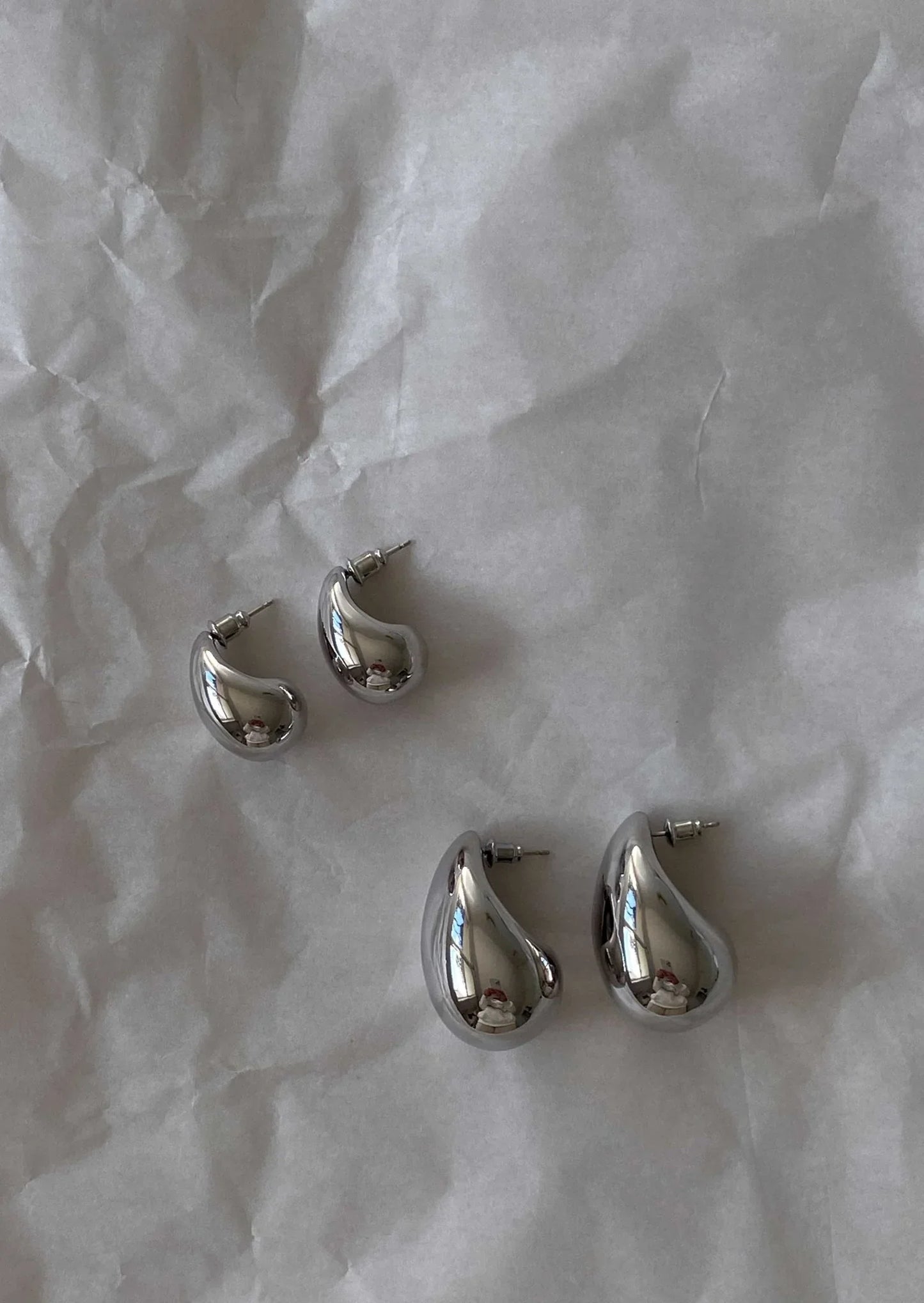 Darcy Earrings - Silver - AYUNA