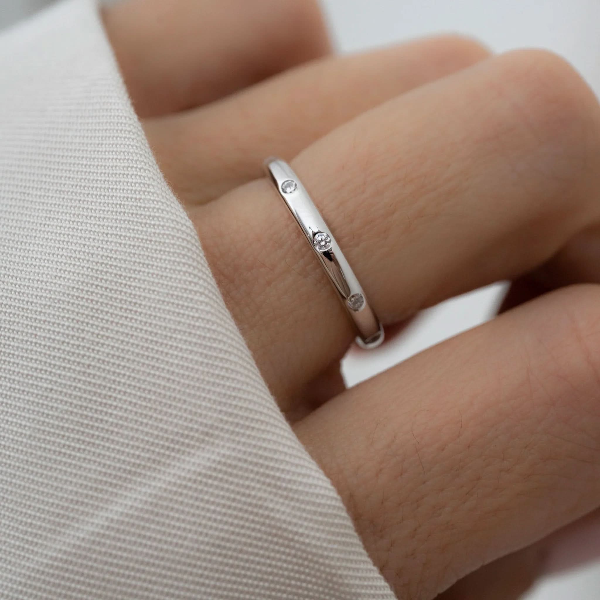 Diamond Multi - Stone Ring - AYUNA