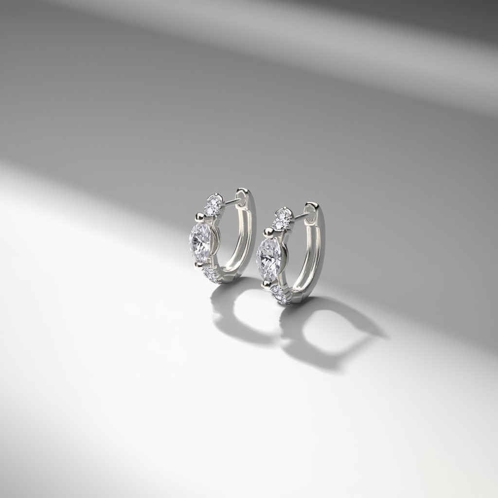 Manon Earrings - Silver