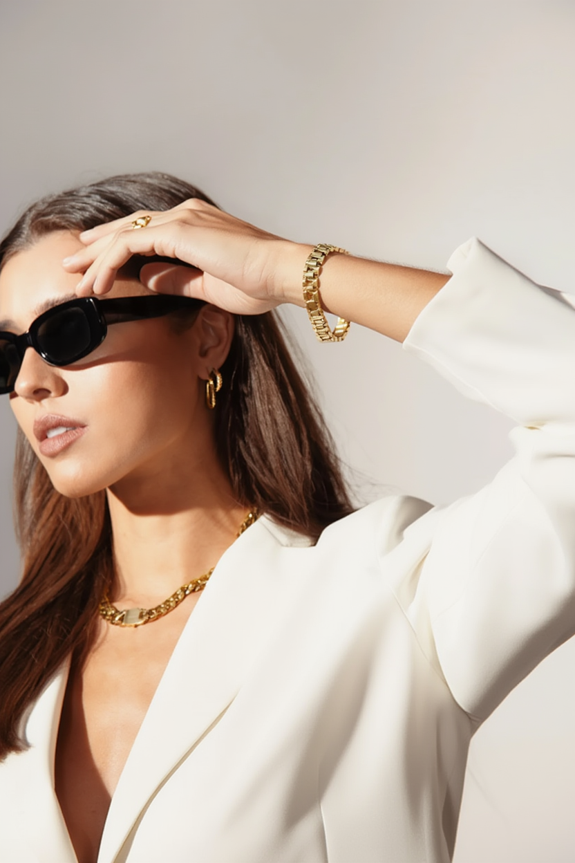 Presidente Bracelet - Gold