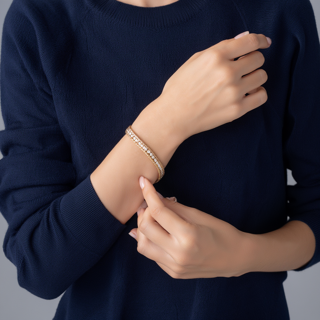 Elevated Tennis Bracelet