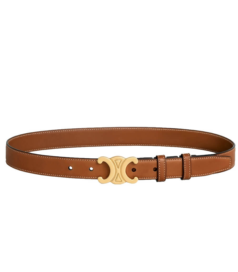 Triomphe Leather Belt