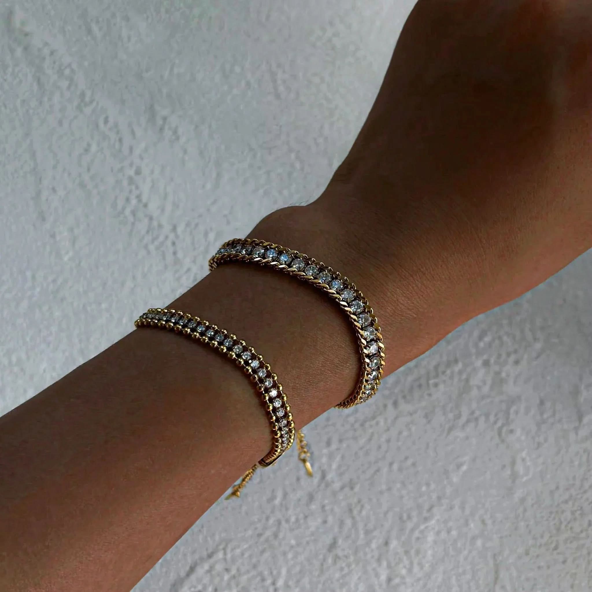 Elevated Tennis Bracelet - AYUNA