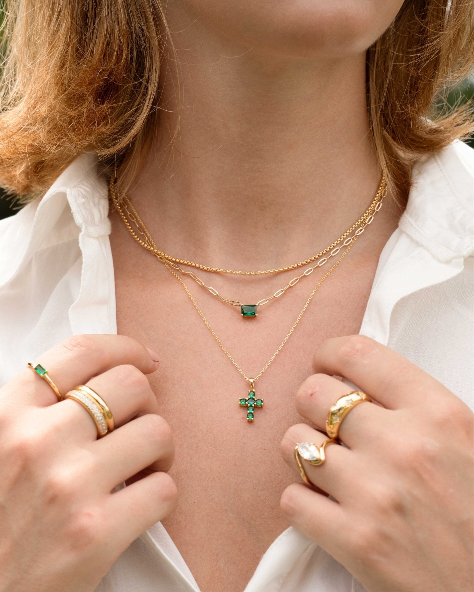 Emerald Necklace - AYUNA