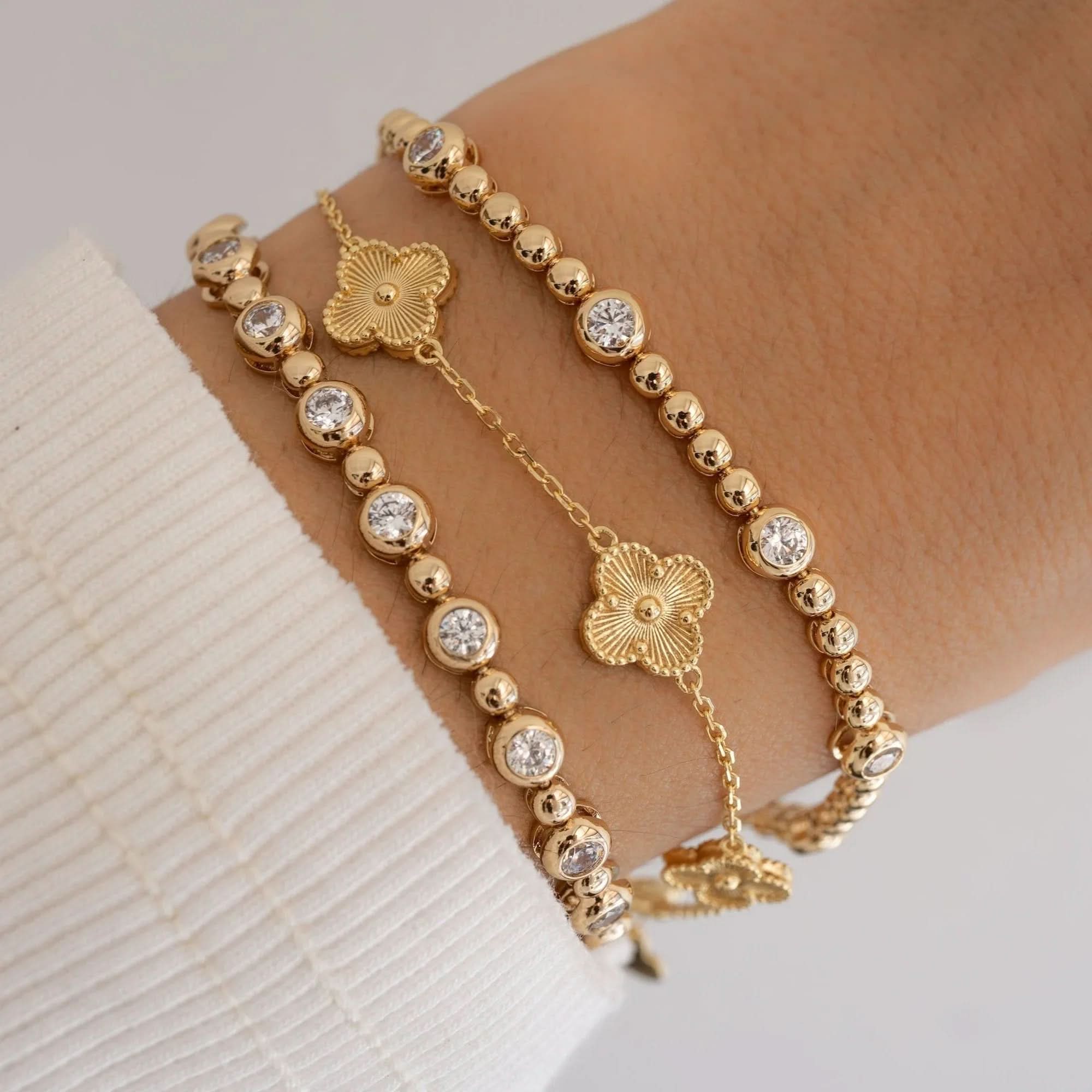 Evie Tennis Bracelet - AYUNA