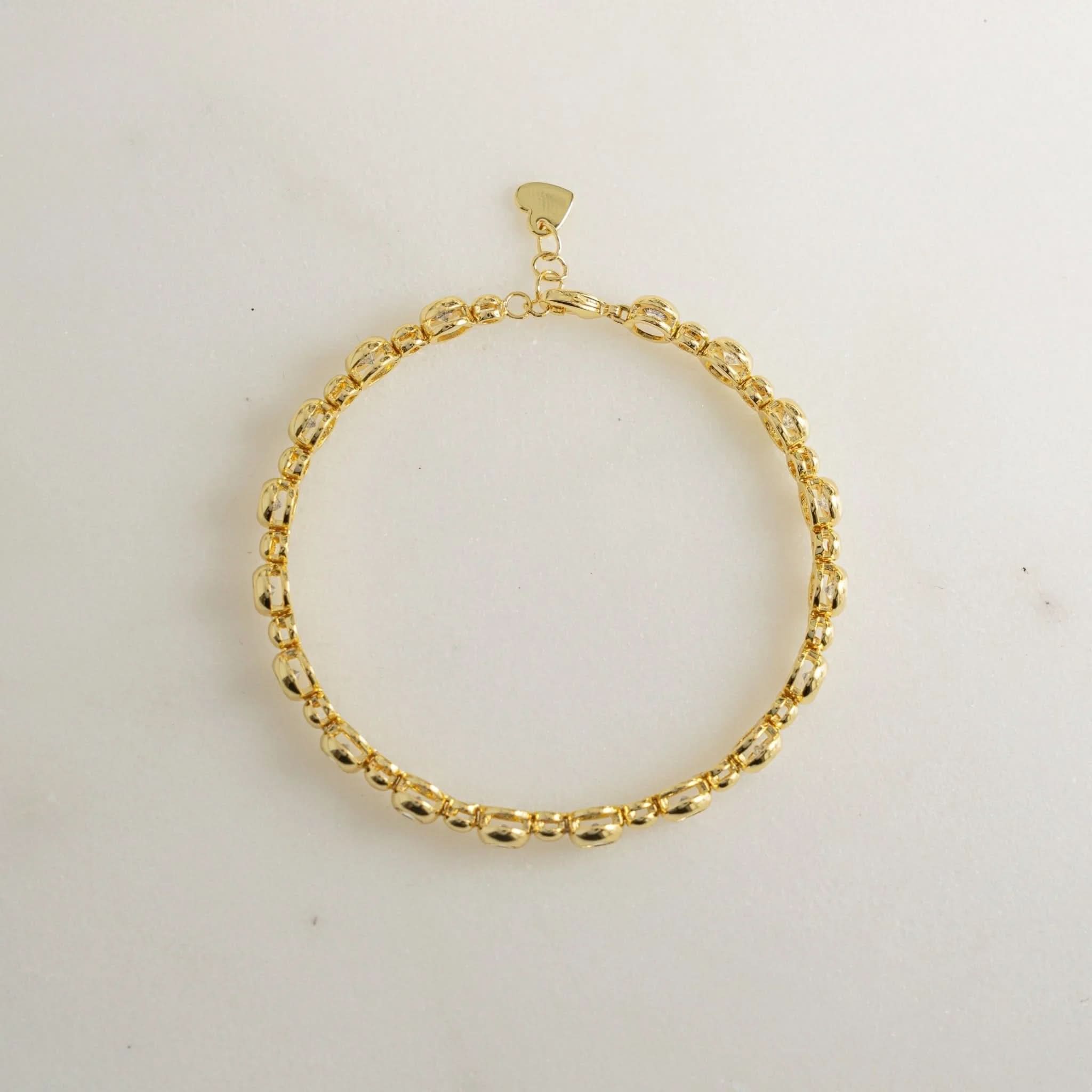 Evie Tennis Bracelet - AYUNA