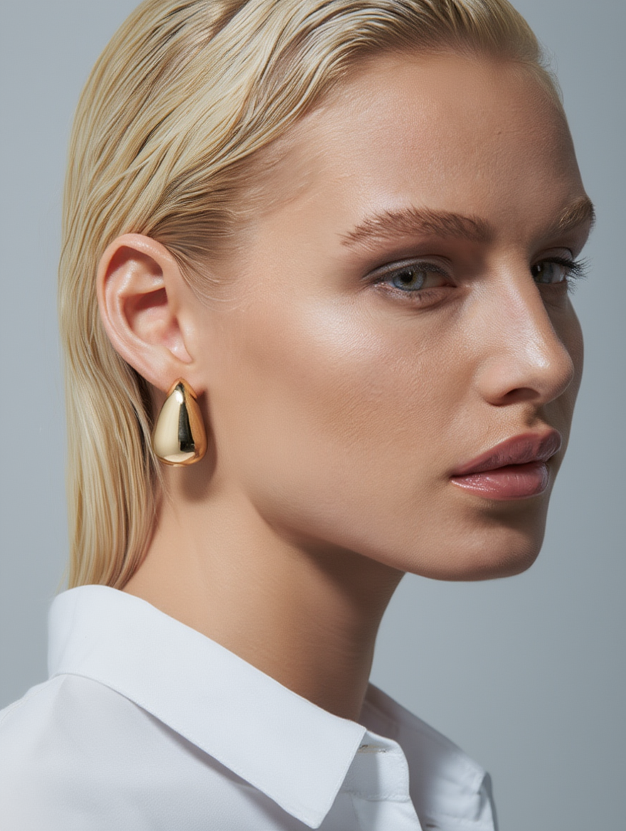 Selene Earrings – Gold