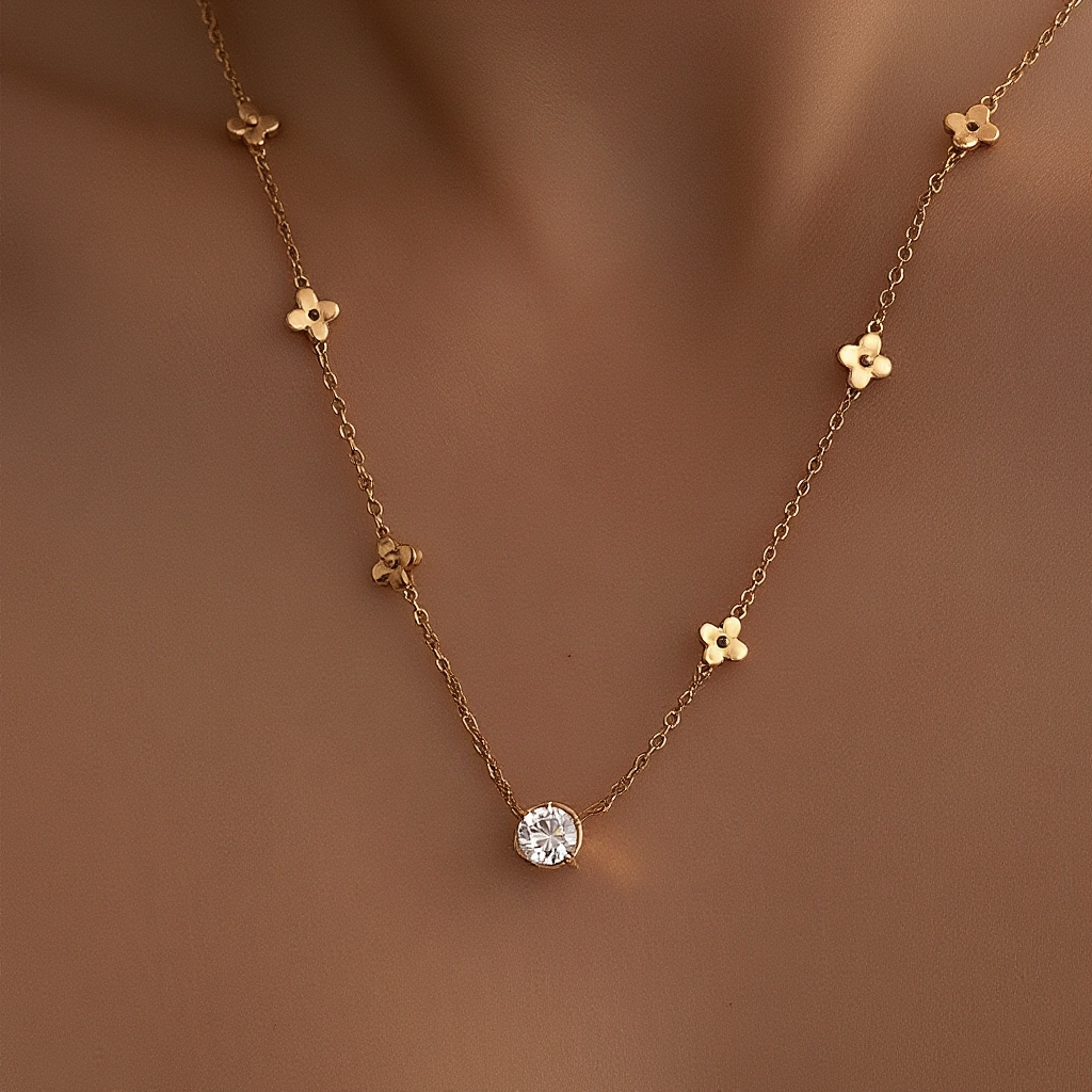 Collar de trébol de Carrie