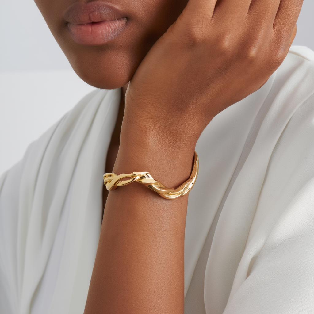 Twist Wave Bracelet