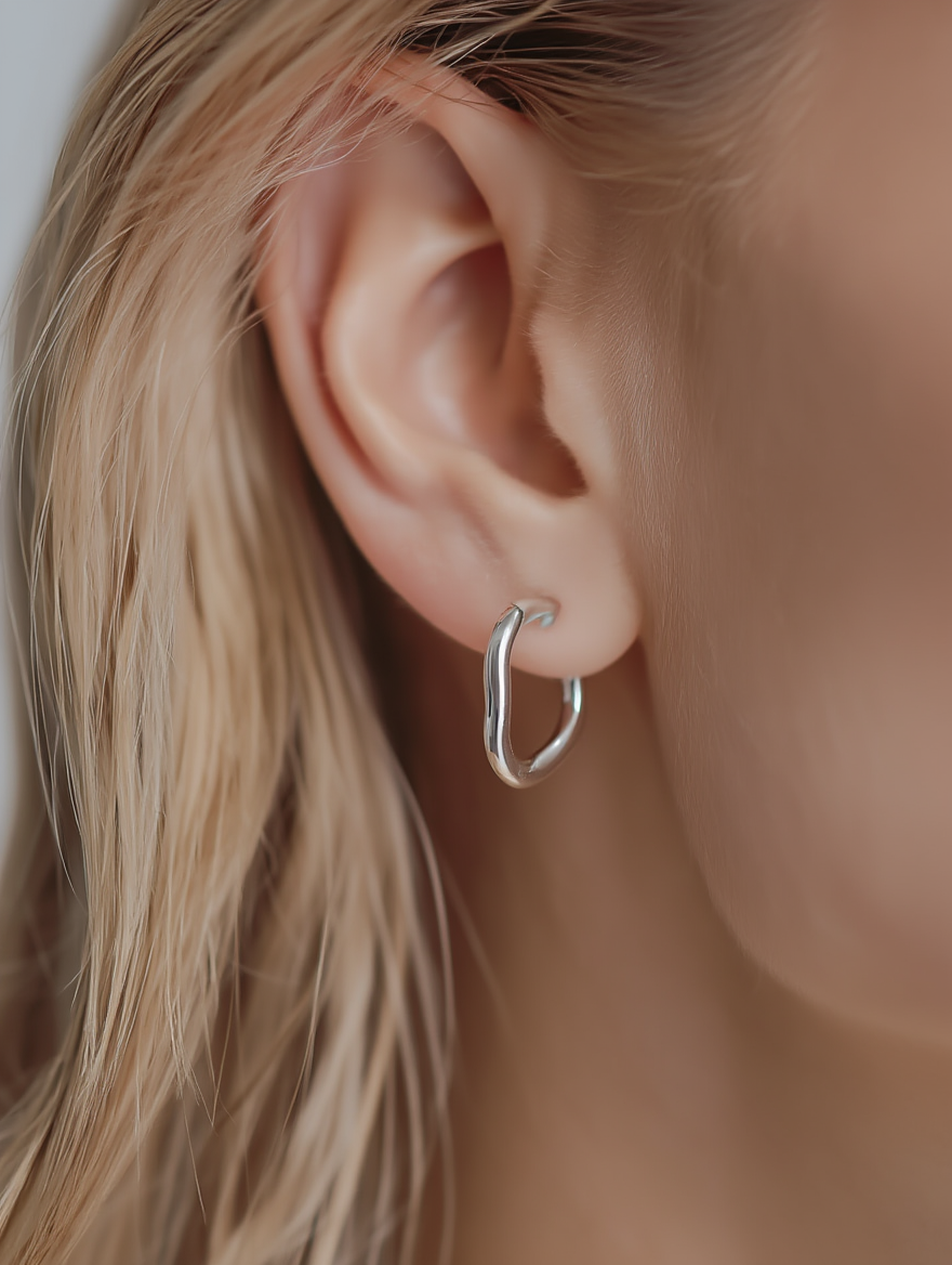 Nami Earrings - Silver