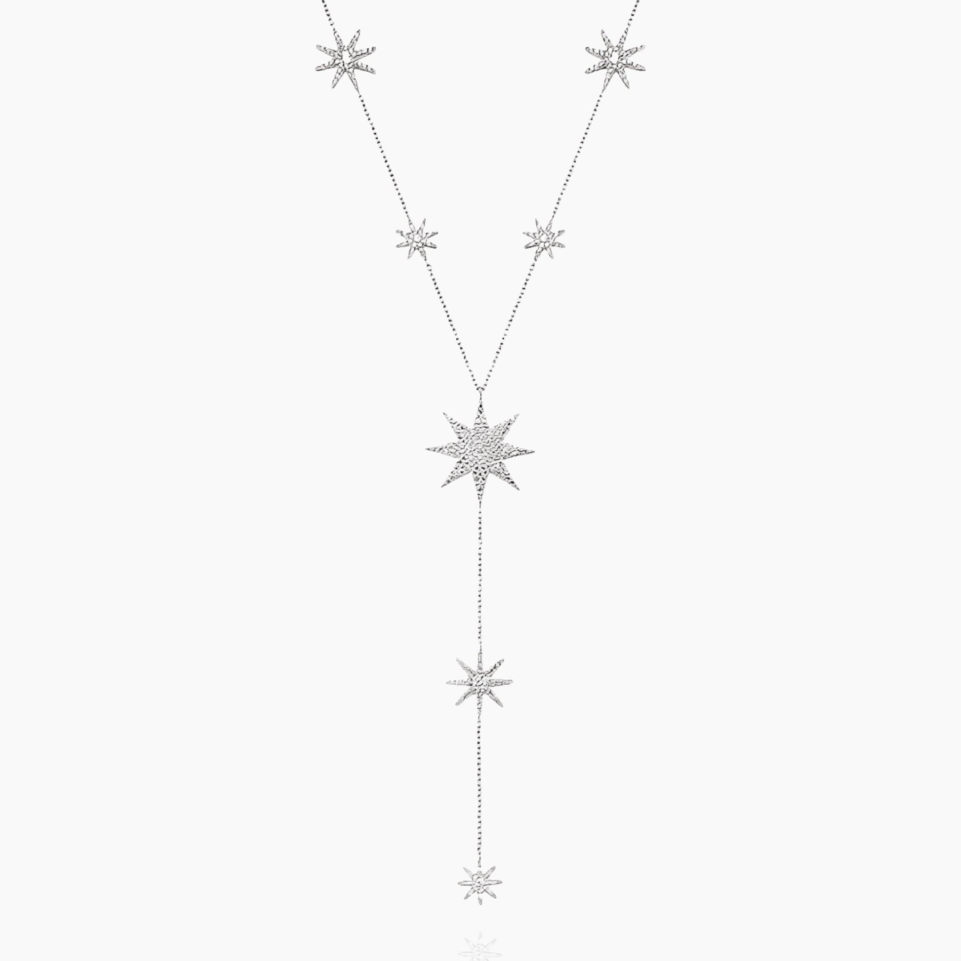 Festive Stars Y Shape Necklace - AYUNA