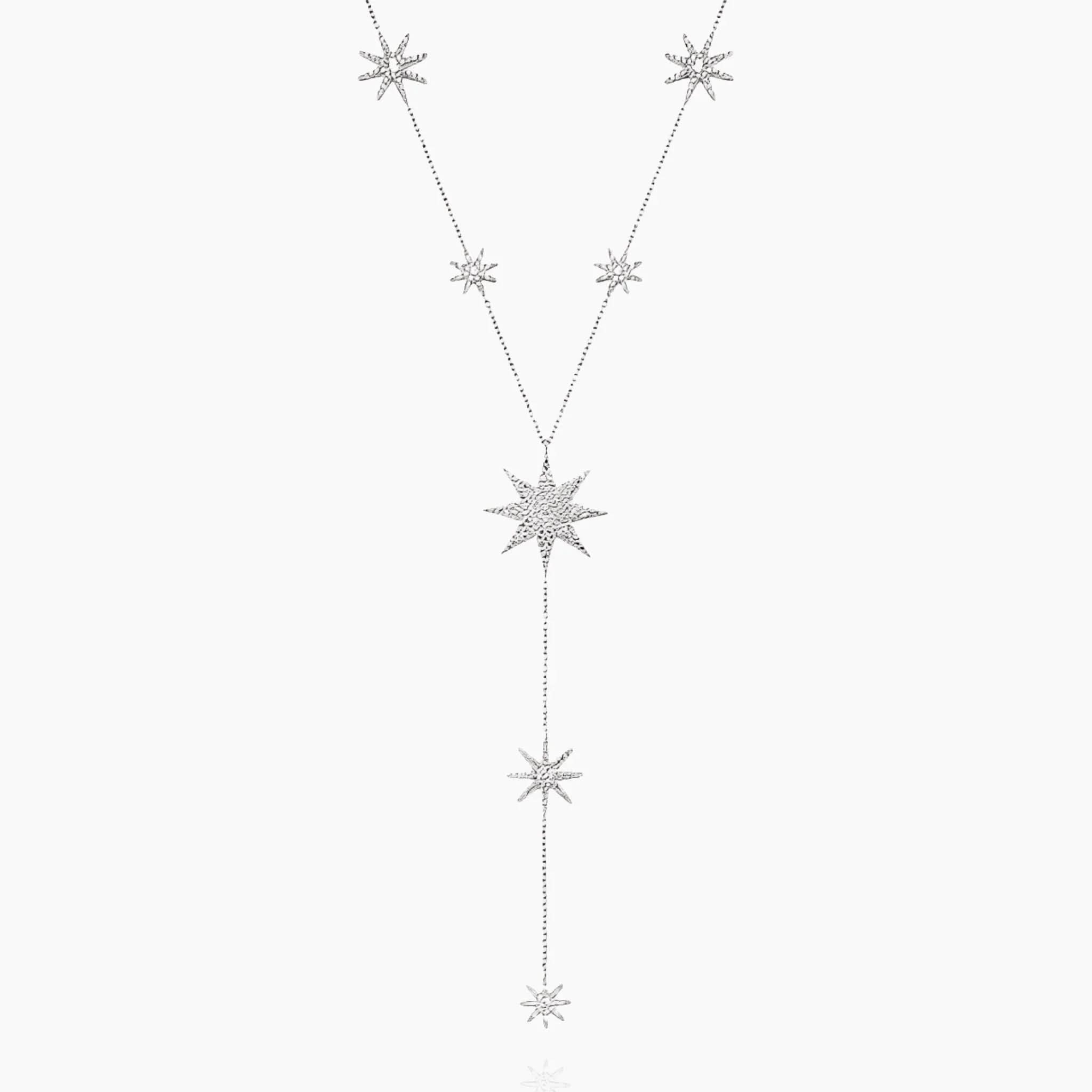 Festive Stars Y Shape Necklace - AYUNA