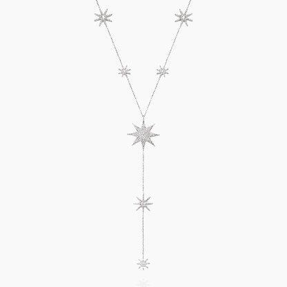 Festive Stars Y Shape Necklace - AYUNA