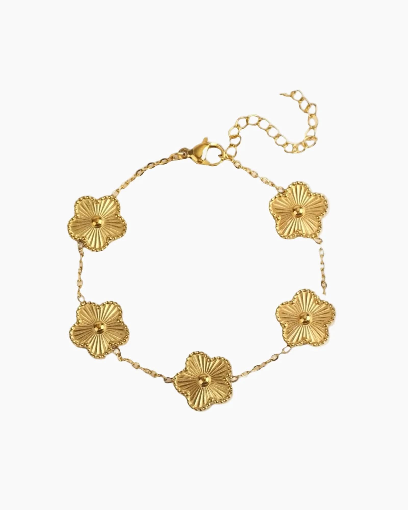 Flower Clover Bracelet - AYUNA