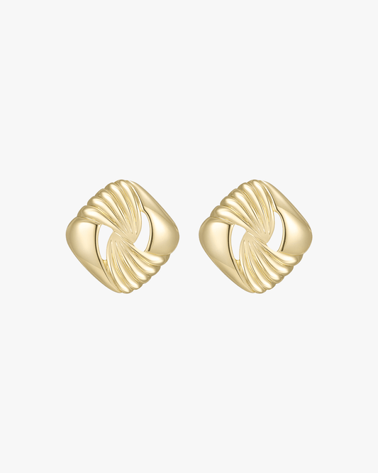 Gaia Earrings - Gold - AYUNA
