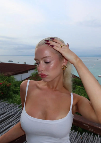 Gaia Earrings - Gold - AYUNA