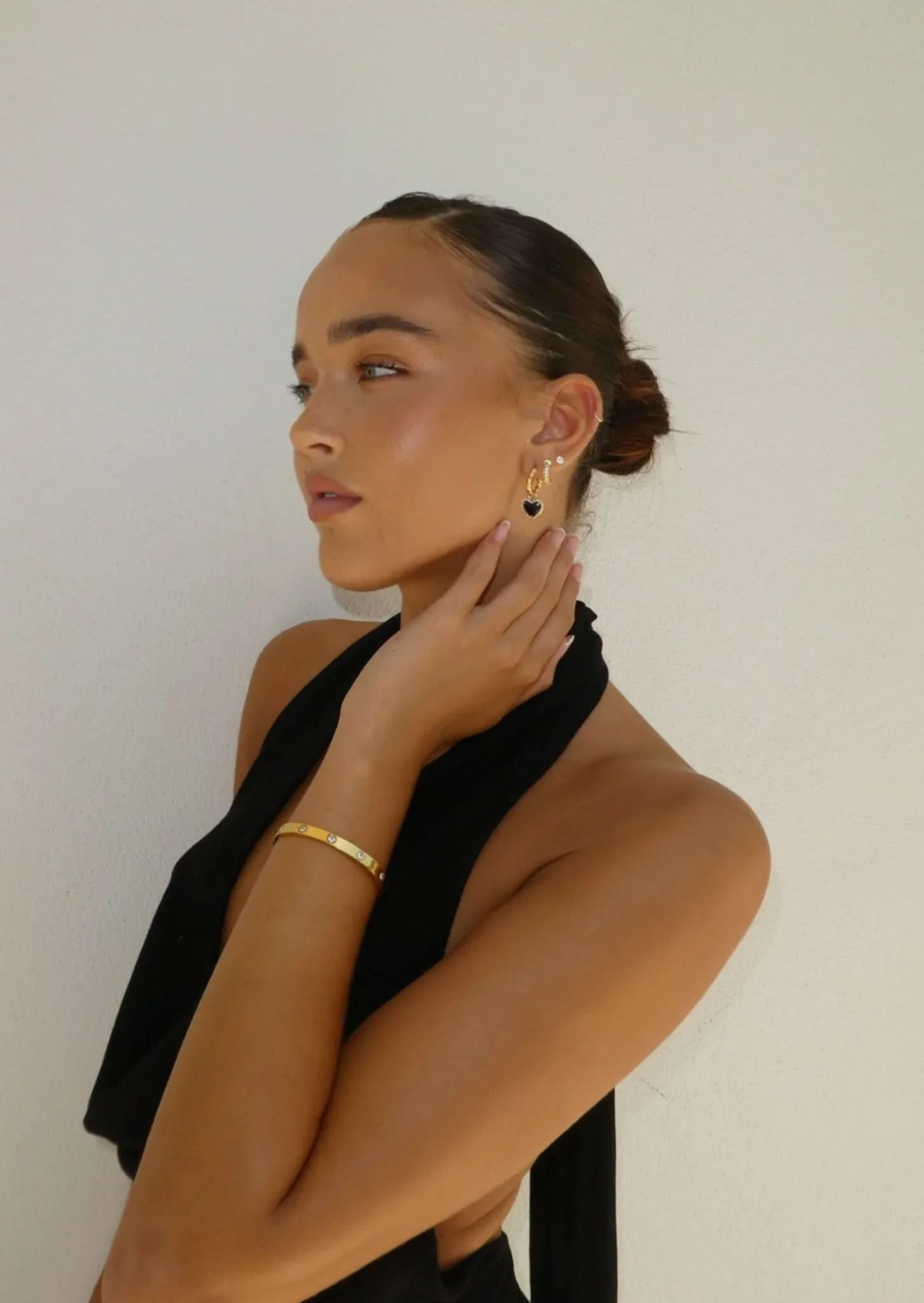 Gina Earrings - Gold - AYUNA