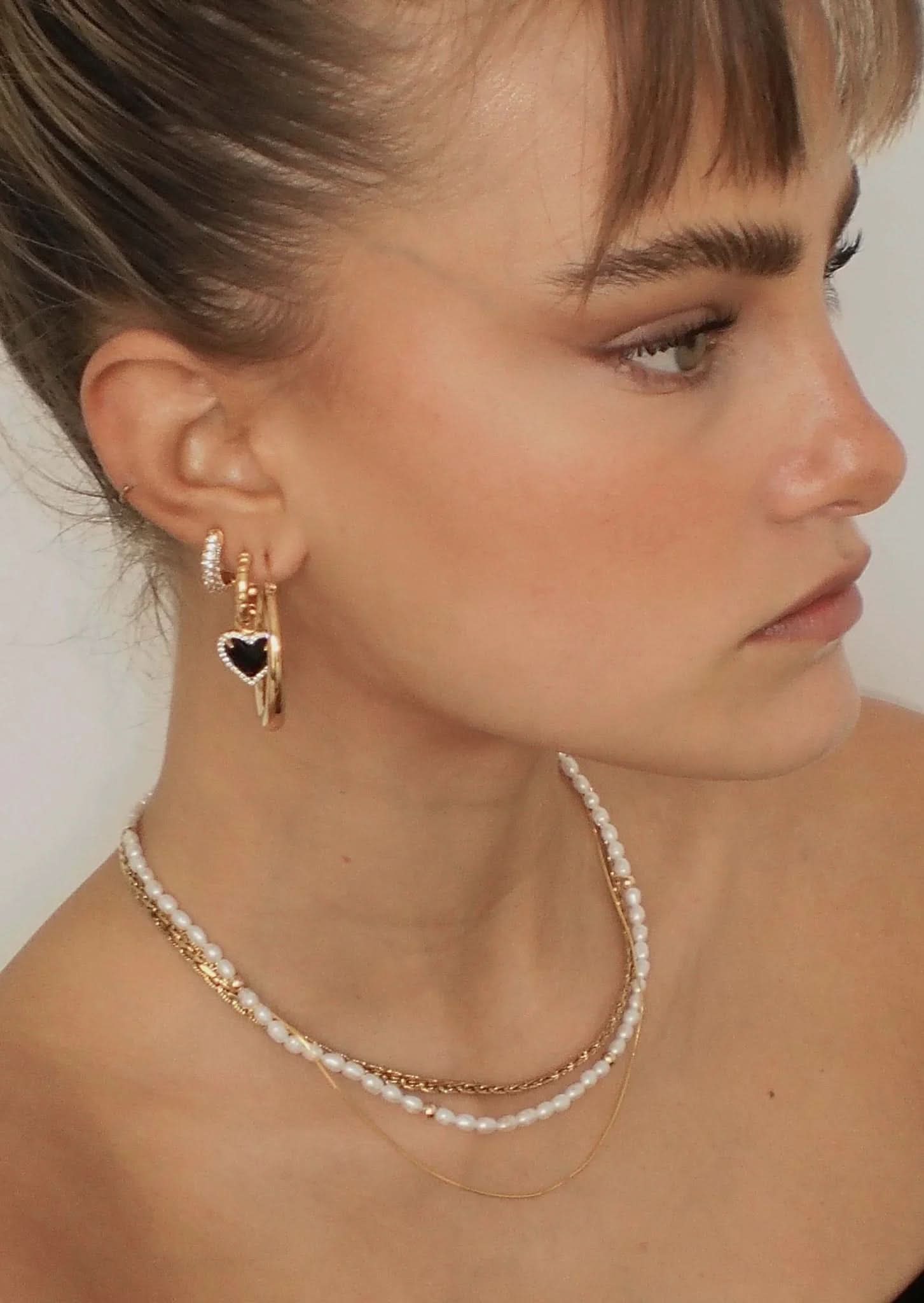 Gina Earrings - Gold - AYUNA