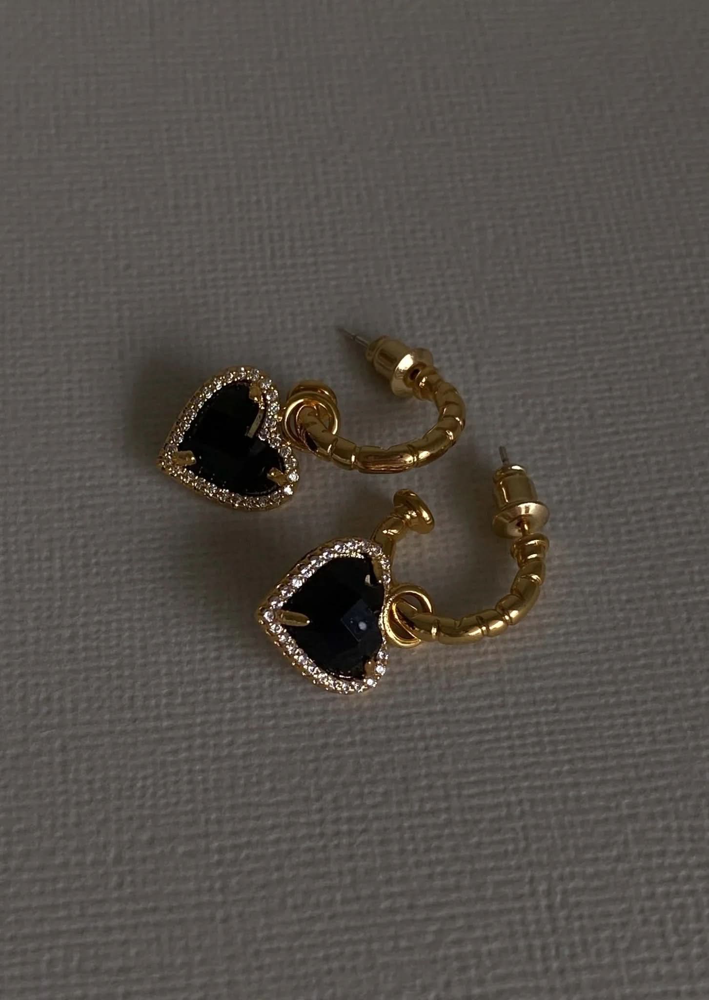 Gina Earrings - Gold - AYUNA