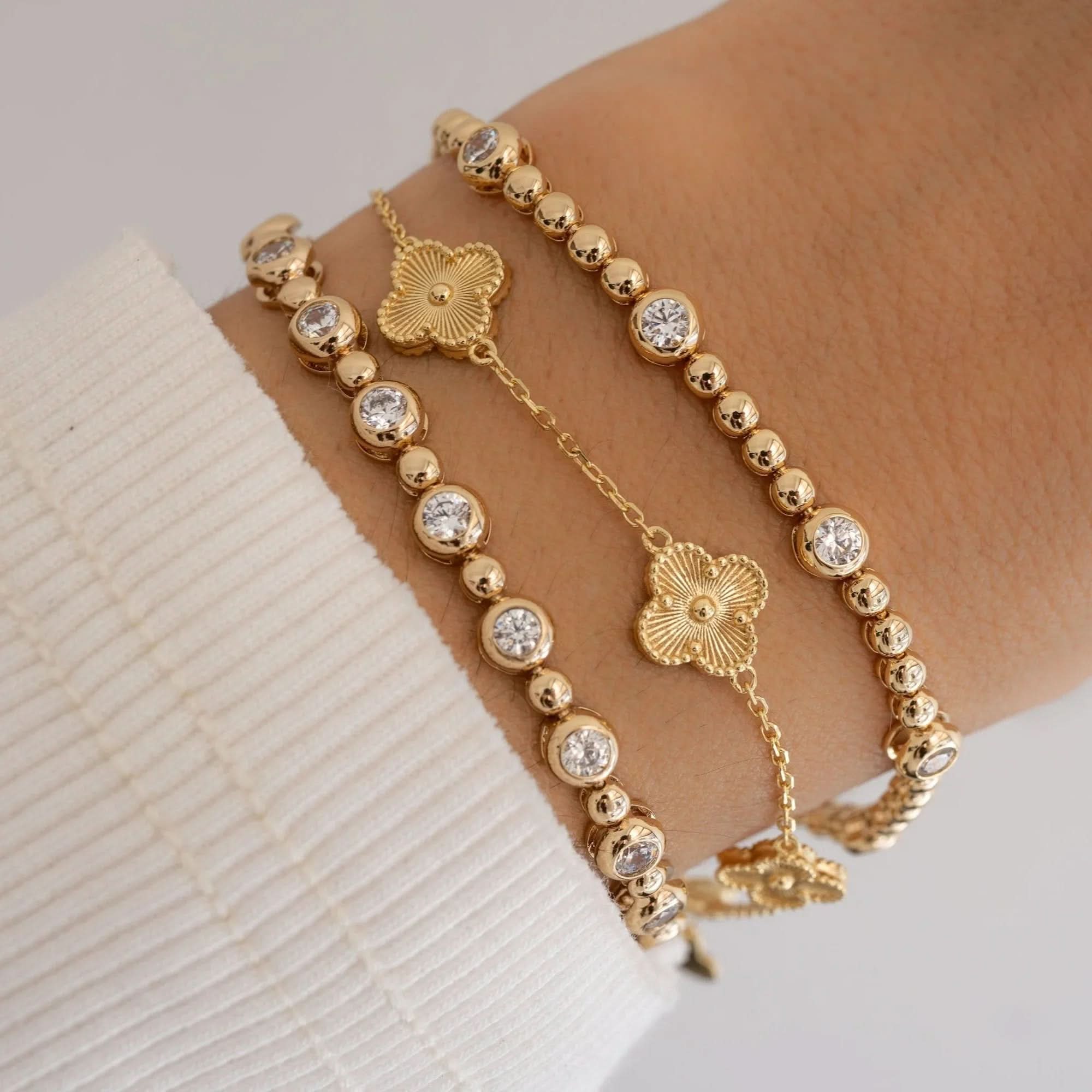 Gina Tennis Bracelet - AYUNA