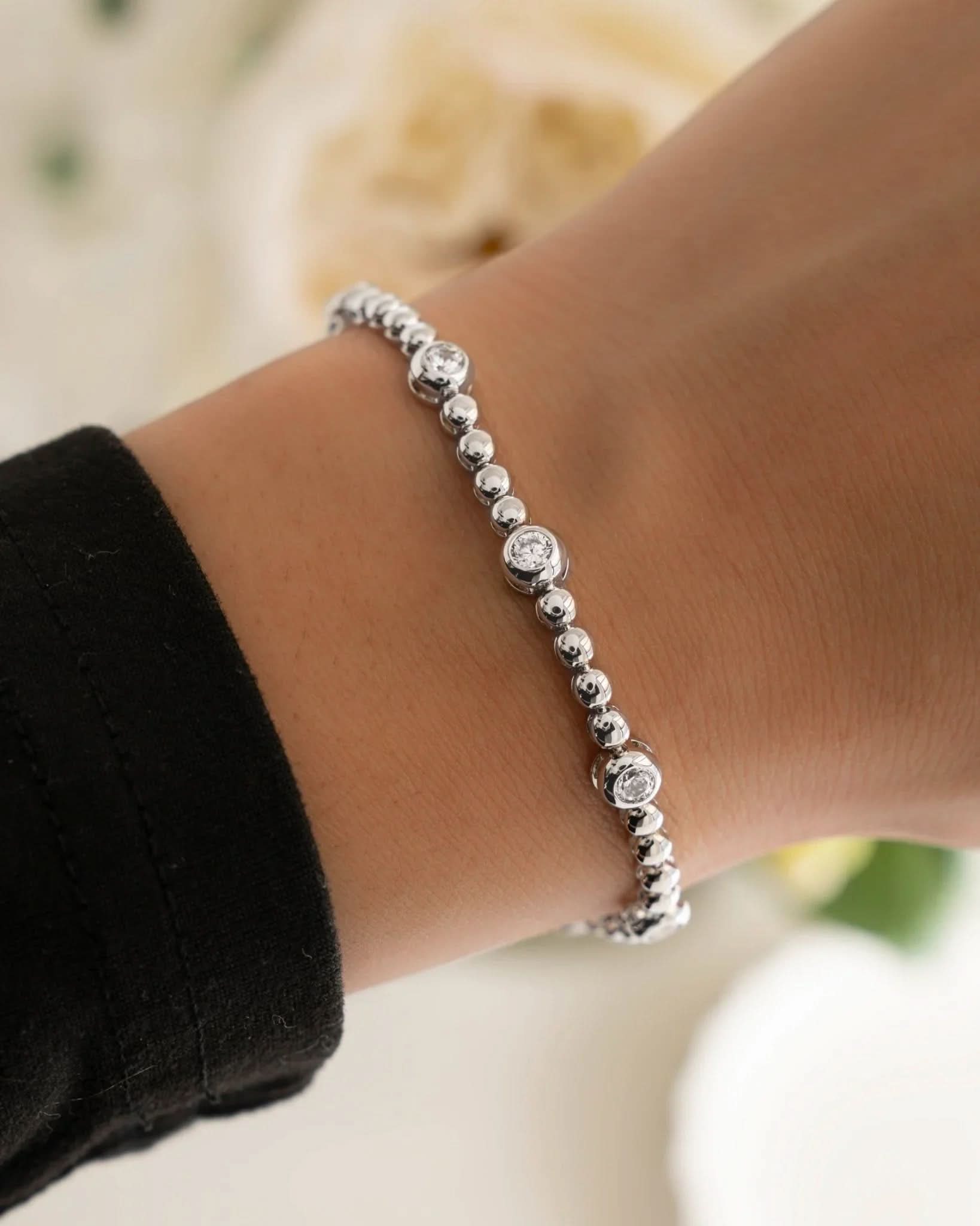 Gina Tennis Bracelet - AYUNA