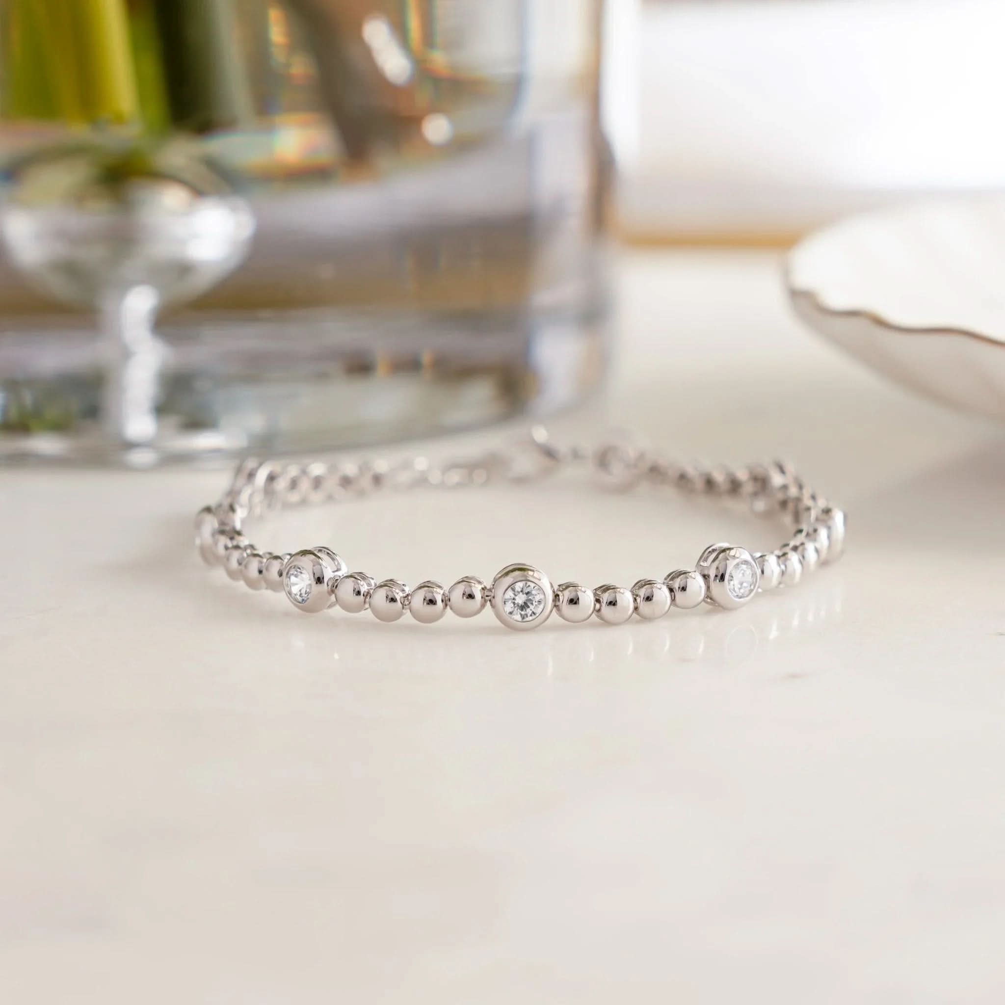 Gina Tennis Bracelet - AYUNA