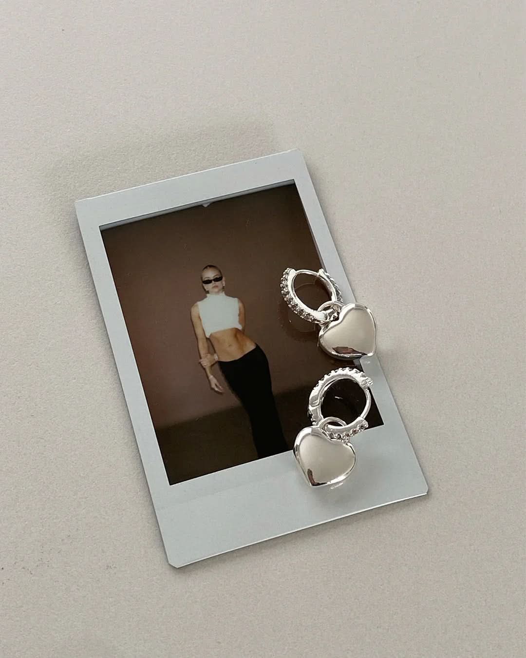 Gracie Earrings - Silver - AYUNA