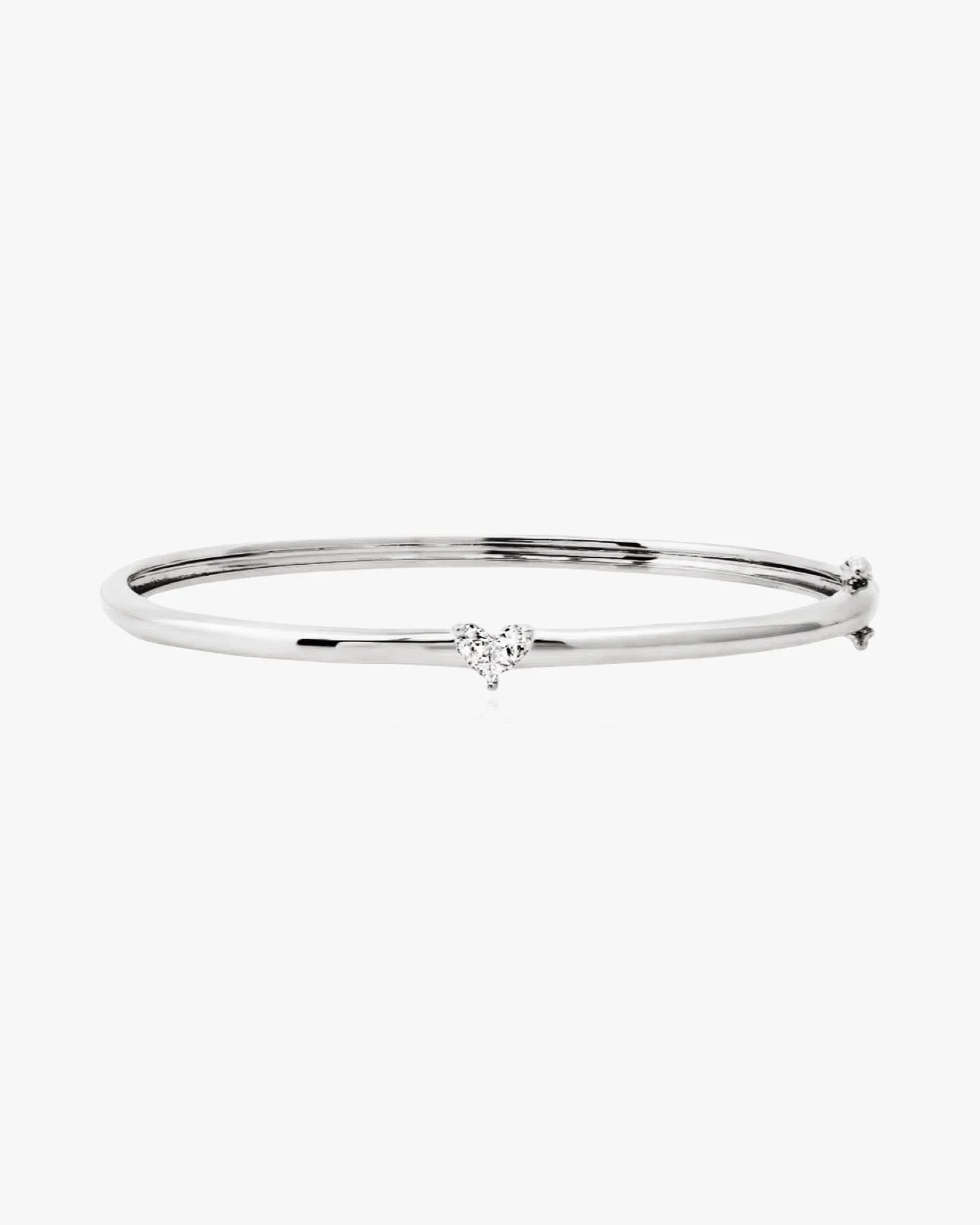 Heart Bangle Bracelet - AYUNA