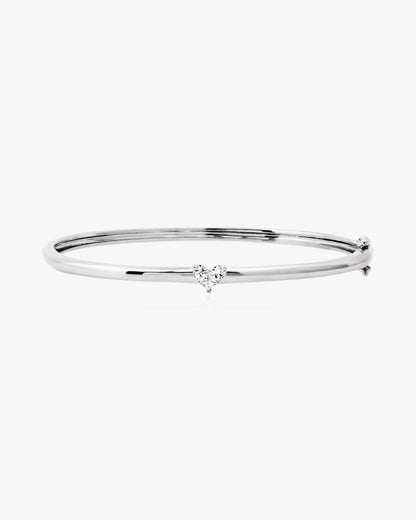 Heart Bangle Bracelet - AYUNA