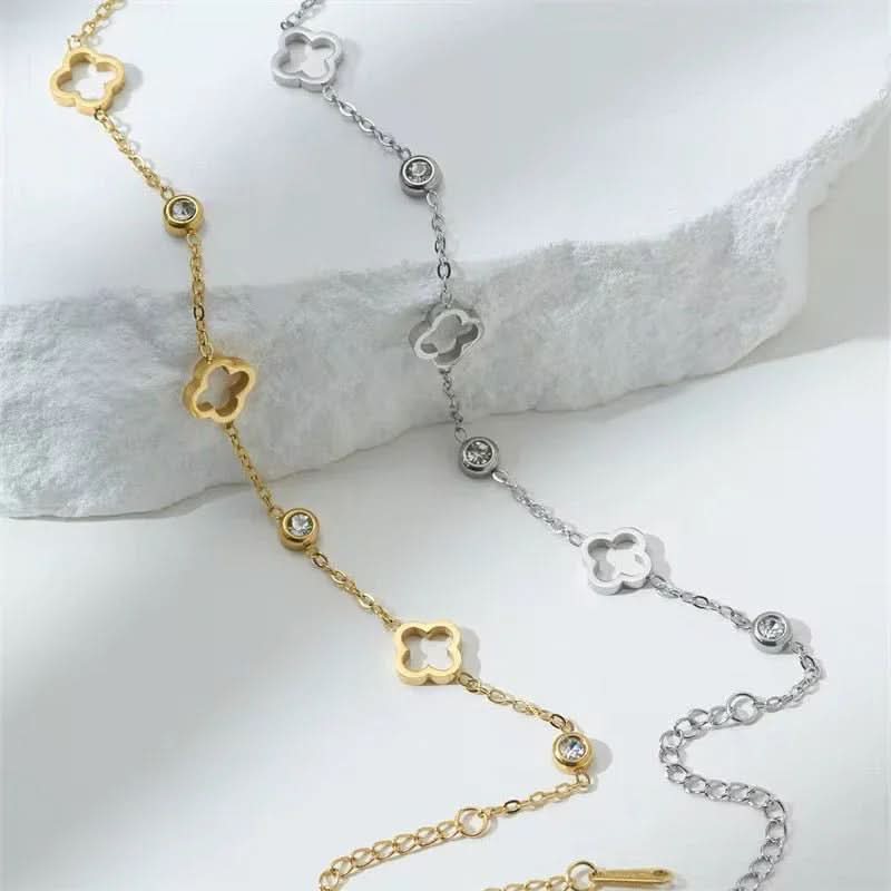 Hollow Out Clover Bracelet - AYUNA