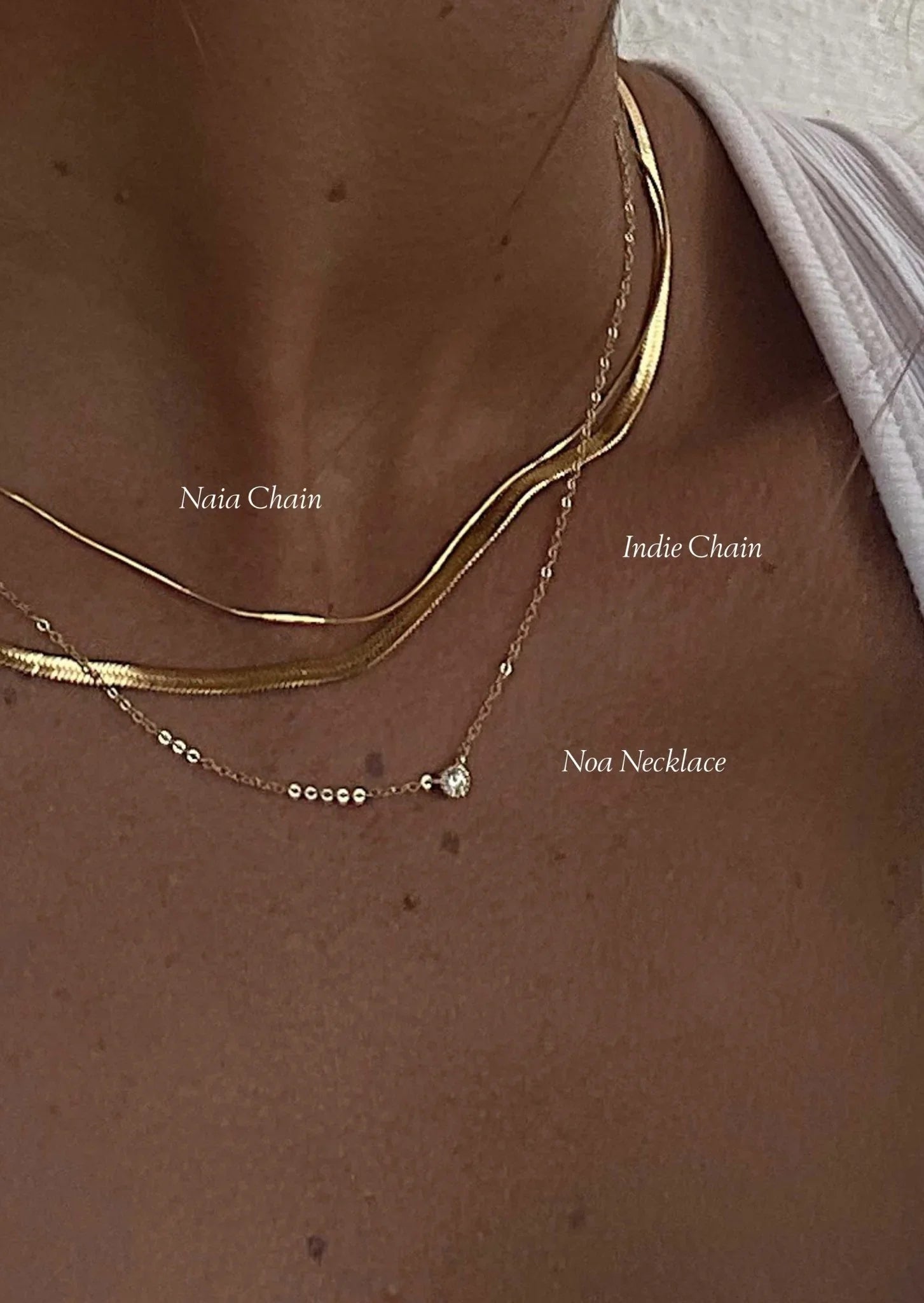 Indie Chain 3mm - Gold - AYUNA