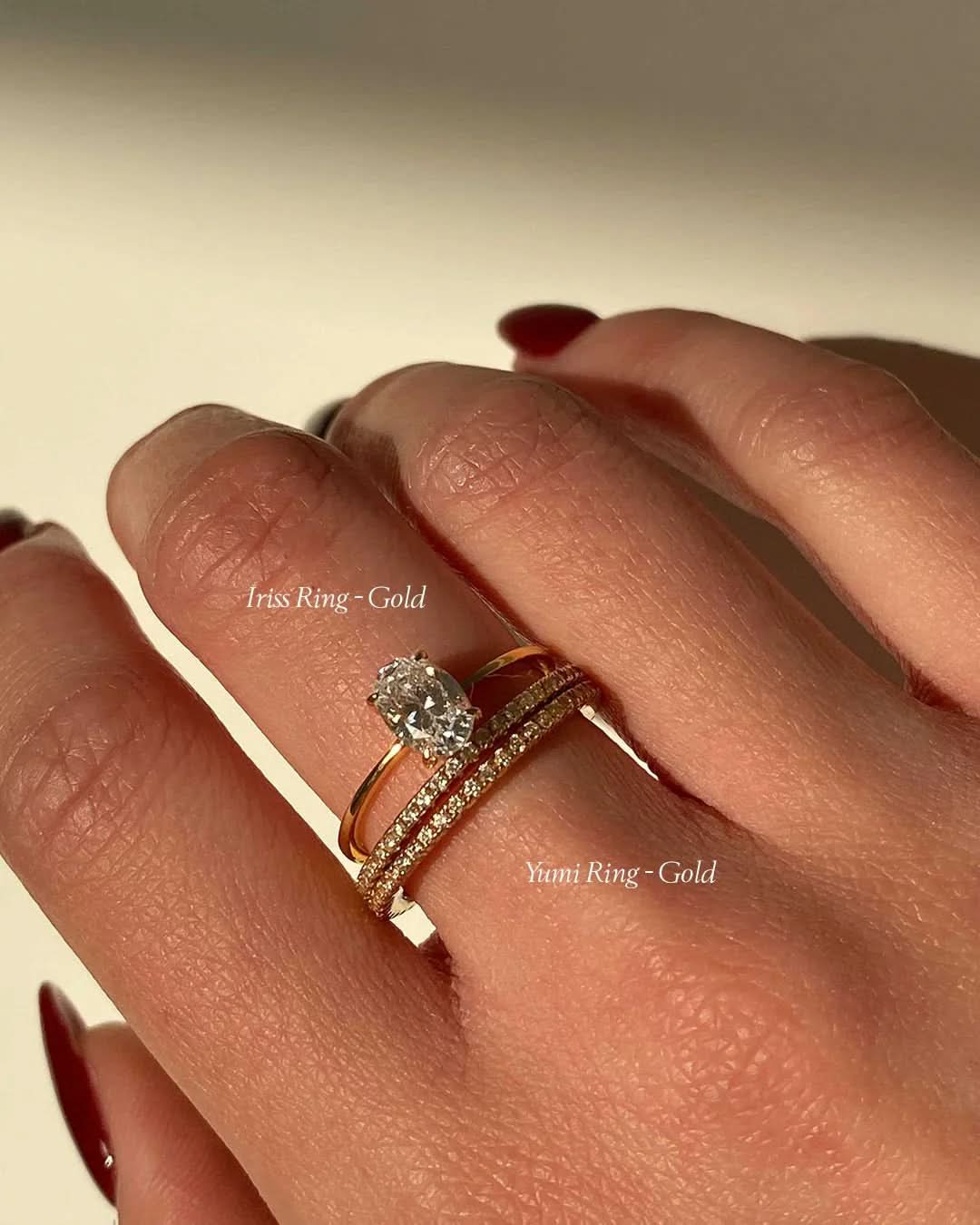 Iriss Ring - Gold - AYUNA