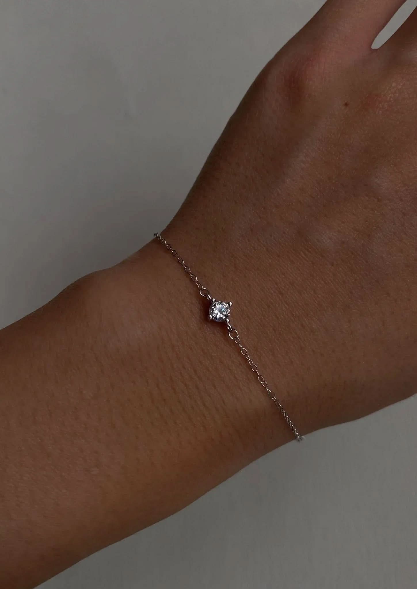 Isabelle Bracelet - Silver - AYUNA
