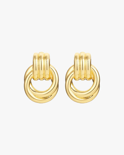 Jacquie Earrings - Gold - AYUNA