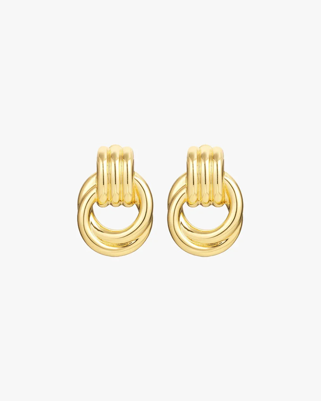 Jacquie Earrings Mini - Gold - AYUNA